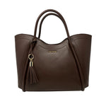 Cartera Tote Ophelia para mujer color café