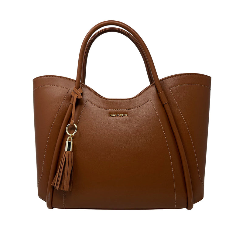 Cartera Tote Ophelia para mujer color tan