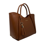 Cartera Tote Ophelia para mujer color tan