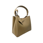 Cartera satchel Josie para mujer color nude