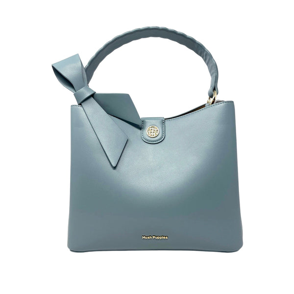 Cartera satchel Josie para mujer color celeste