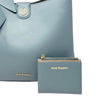 Cartera satchel Josie para mujer color celeste