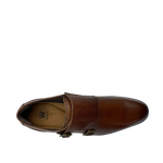 Monk strap shoes Gaspar para hombre color tan