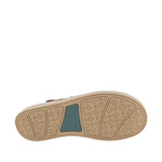 Sandalias flats Valia 3 para mujer color tan