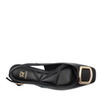 Tacones slingback Fiona para mujer color negro
