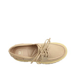 Boat shoes Jerry para mujer color arena