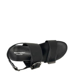 Sandalias flats Gillian para mujer color negro