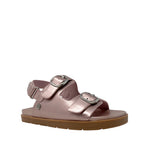 Sandalias Giannina para niña color oro rosa