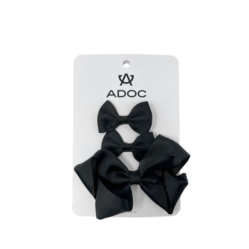 Moños para el cabello Rossetbow color negro