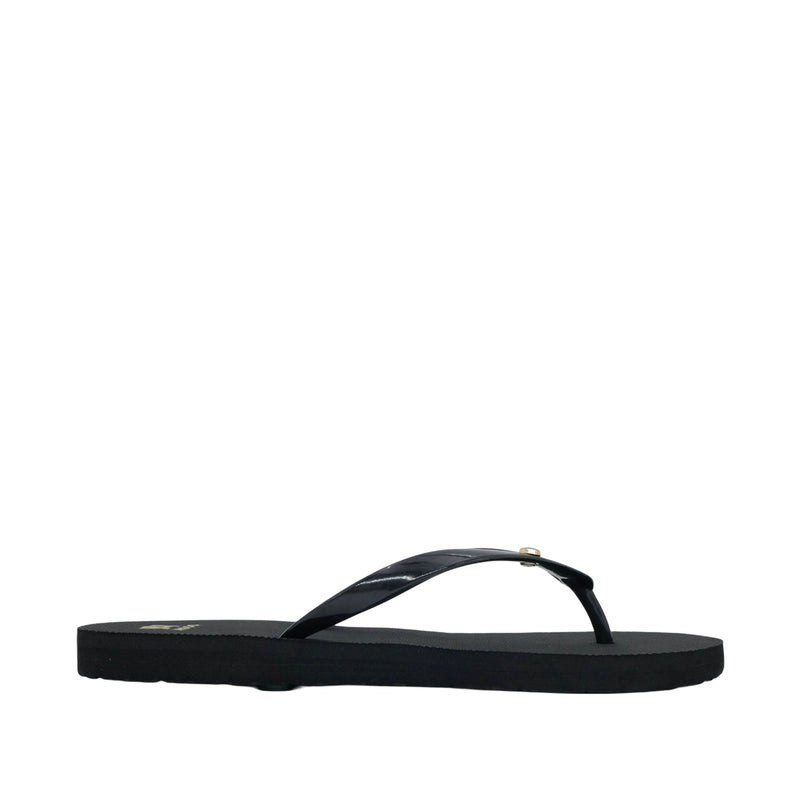 Sandalias playeras Ginny para mujer color negro