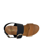 Sandalias flats Gillian para mujer color tan