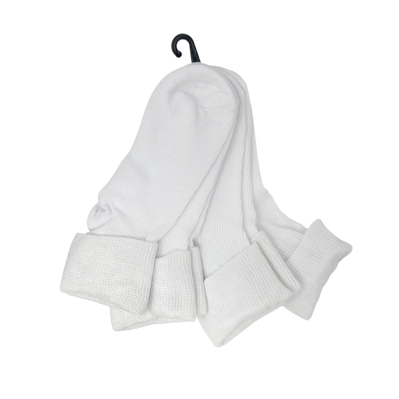 Calcetines escolares Pd para niño color blanco