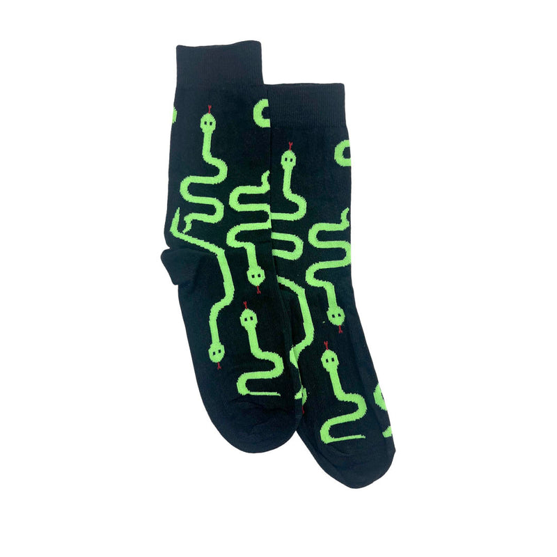 Calcetines Snake para hombre color negro