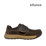 Casuales slip on Lewis para hombre color café