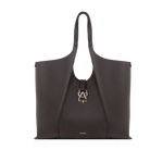Cartera tote Freya para mujer color café