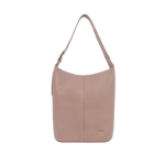 Cartera satchel Zara para mujer color nude