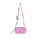 Cartera crossbody Libby para mujer color rosado