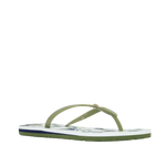 Sandalias flats Ginny para mujer color olivo