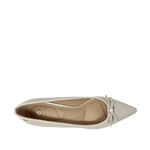 Tacones kitten Wilda para mujer color hueso