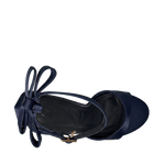Sandalias de tacón Silvie para mujer color azul