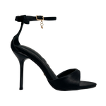 Sandalias de tacón Silvie para mujer color negro