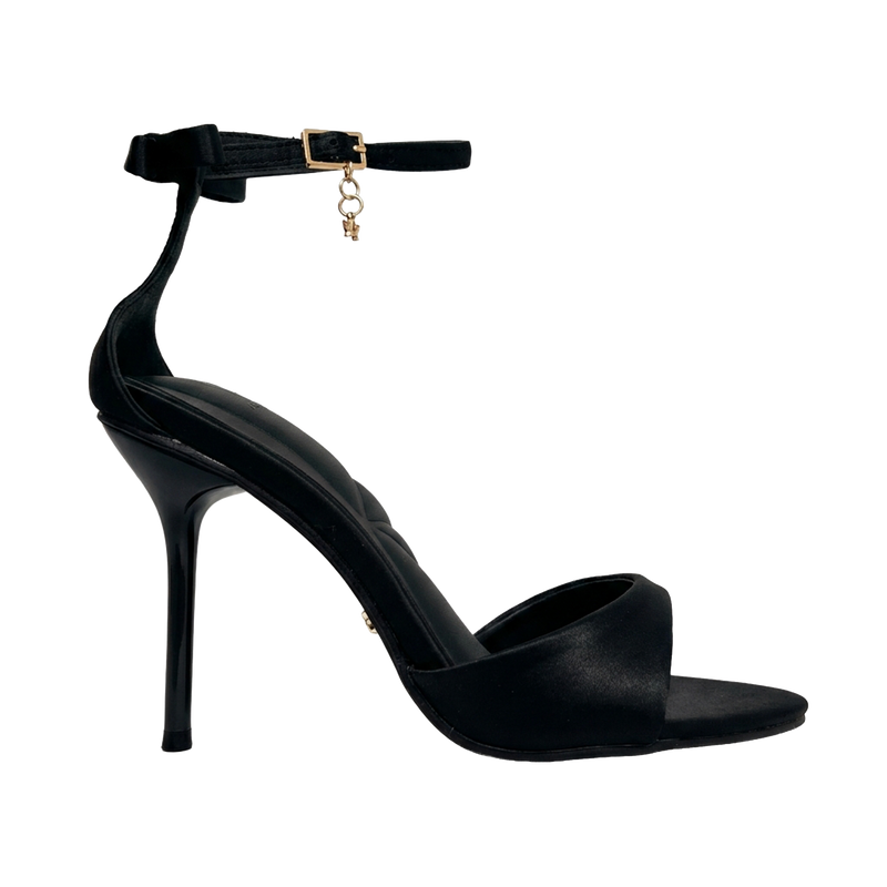 Sandalias de tacón Silvie para mujer color negro