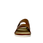 Sandalias flats Trudy para mujer color tan
