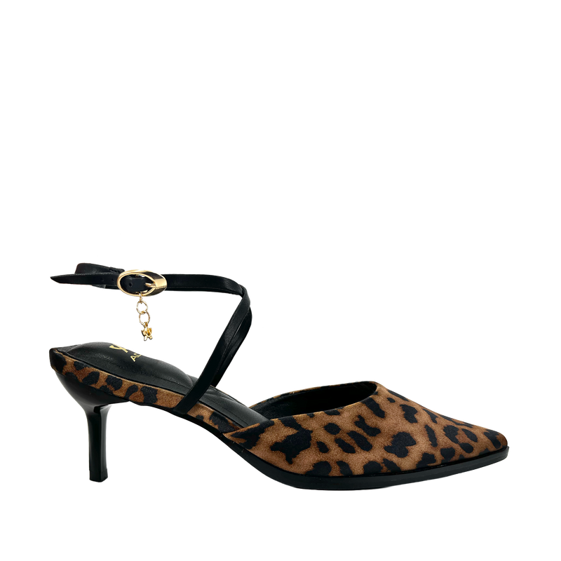 Tacones Tanzania para mujer color leopardo