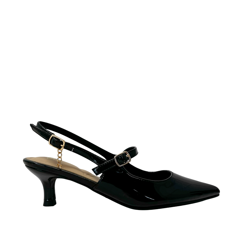 Tacones Bell para mujer color negro