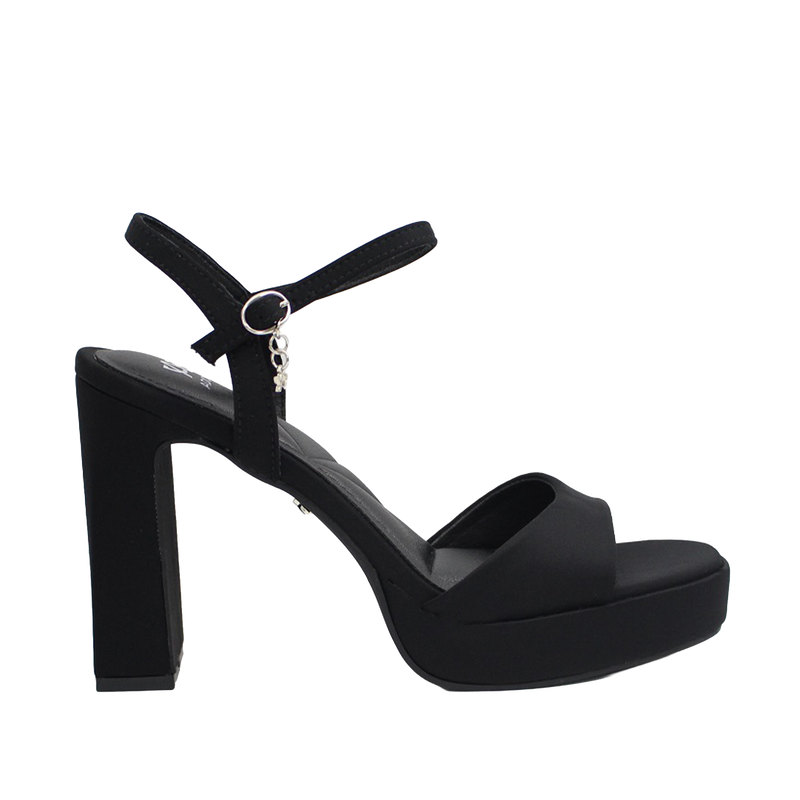 Sandalias de tacón Physis para mujer color negro