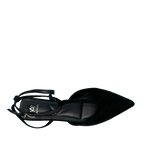 Ballerinas ankle strap Nivika para mujer color negro
