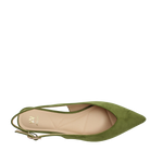 Ballerinas slingback Mila para mujer color olivo