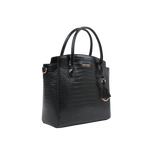 Cartera satchel Siena para mujer color negro