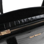 Cartera satchel Siena para mujer color negro