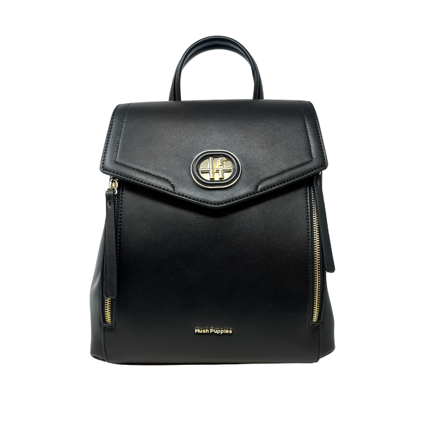 Cartera tipo mochila Tessa para mujer color negro