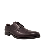Oxfords cap toe Guz para hombre color vino
