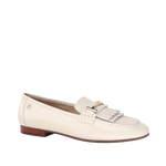 Mocasines Jacky Hp para mujer color hueso
