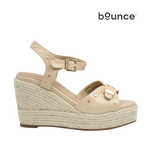 Sandalias de plataforma Cristy para mujer color nude