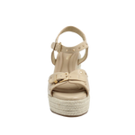 Sandalias de plataforma Cristy para mujer color nude