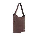 Cartera satchel Zara para mujer color café