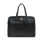 Cartera satchel Kendra para mujer color negro