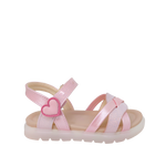 Sandalias Xyris para niña color rosado