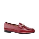 Mocasines Anne para mujer color burgundy