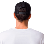 Gorra Cat Logo Mesh unisex color negro