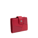 Billetera Sage para mujer color rojo