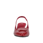 Tacones slingback Izanda para mujer color rojo