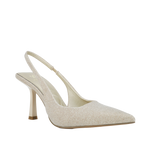 Tacones slingback Indianna para mujer color nude