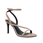 Sandalias de tacón Violet para mujer color nude