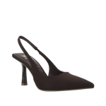 Tacones slingback Indianna para mujer color chocolate