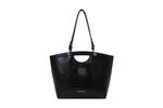 Cartera tote Odalys para mujer color negro